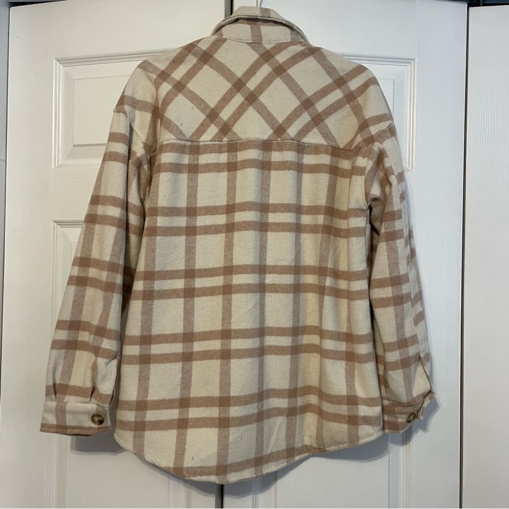 Thread & Supply Plaid Shacket - Picture 3 of 6